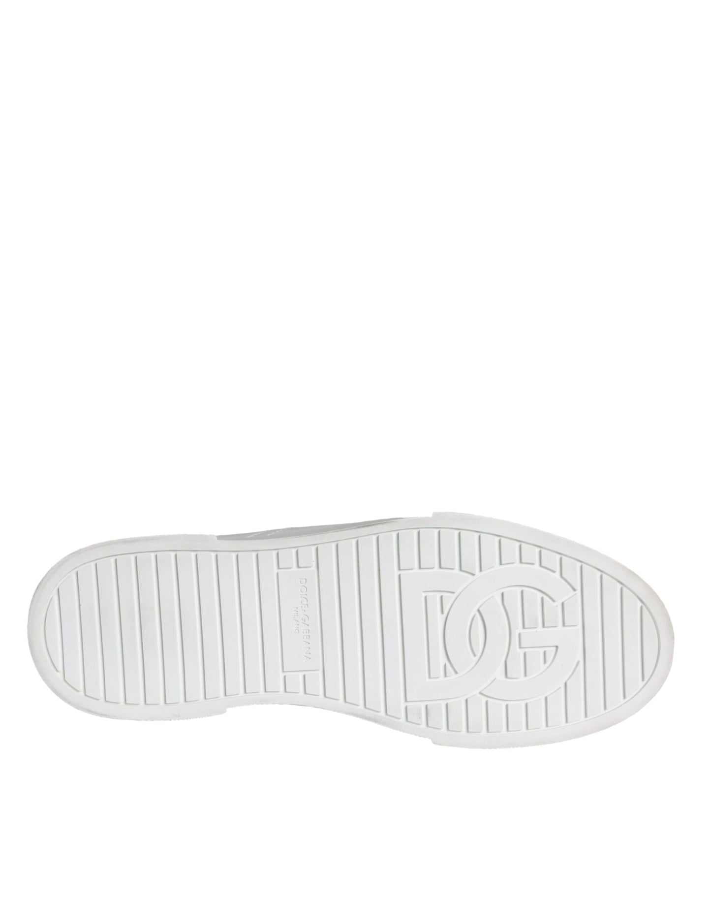 White Portofino Logo Plaque Sneakers Shoes