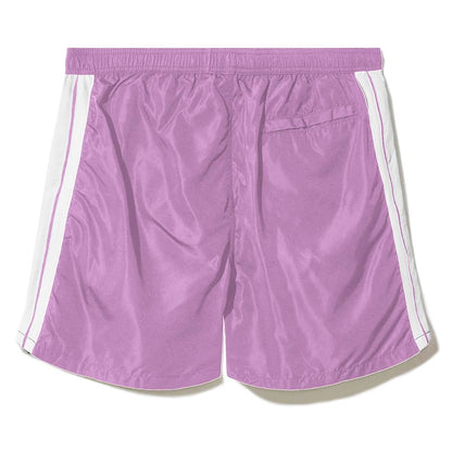 Purple Polyester Men's Swim Trunk