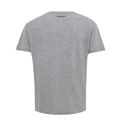 Gray Cotton T-Shirt