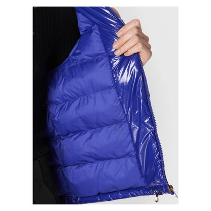 Blue Nylon Jackets & Coat