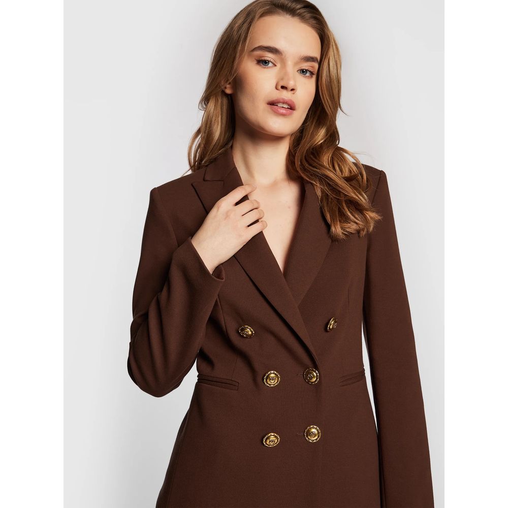 Brown Viscose Suits & Blazer