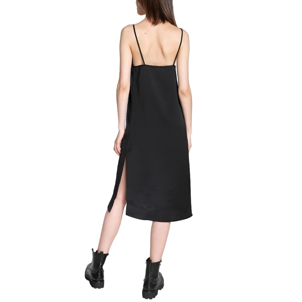 Black Polyester Dress