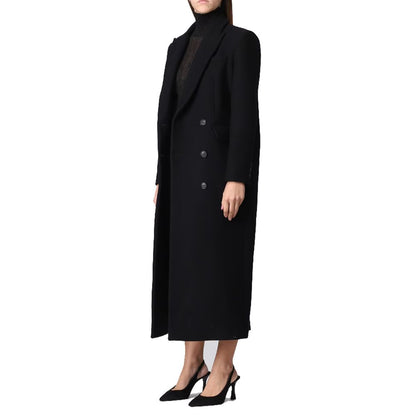 Black Wool Jackets & Coat