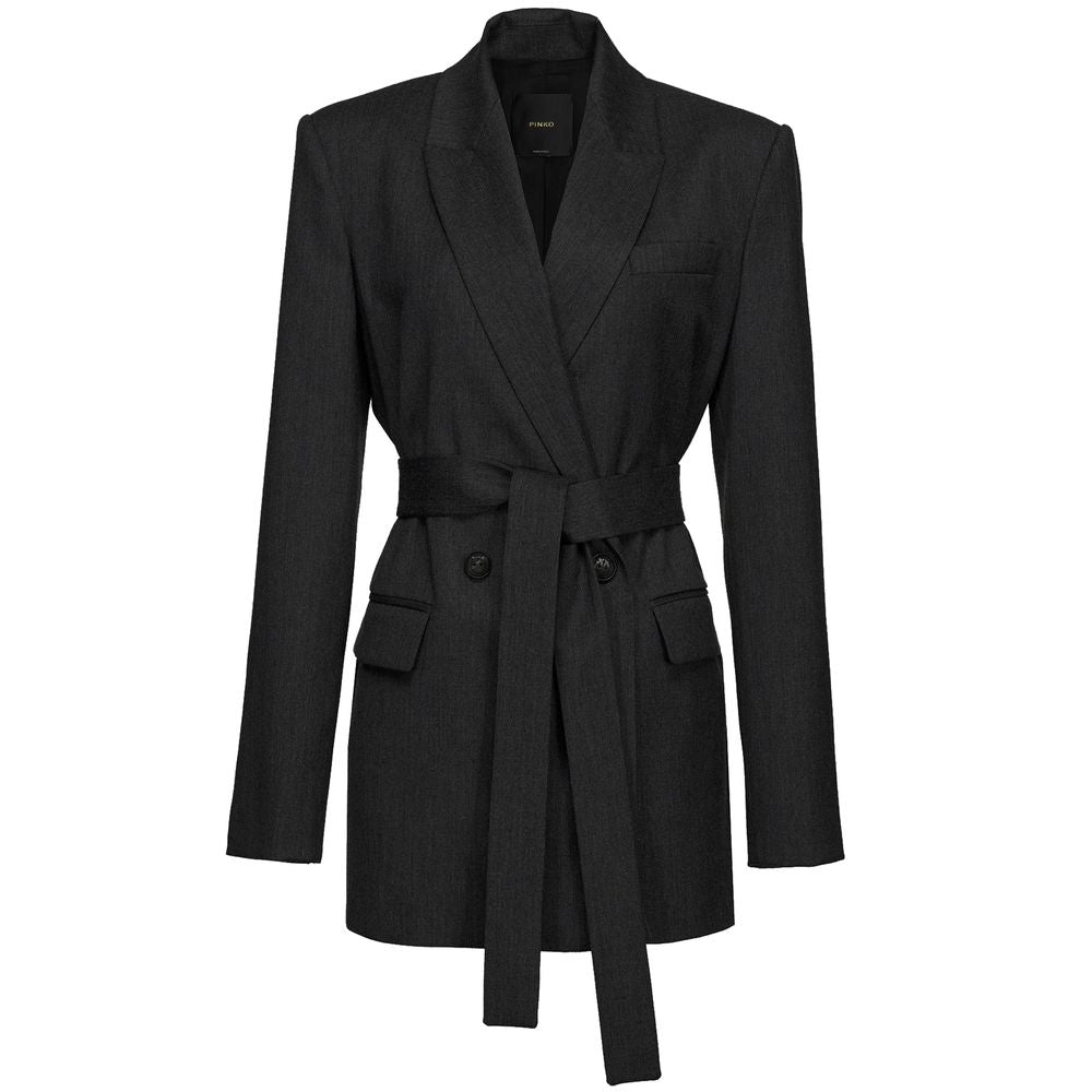 Black Polyester Suits & Blazer