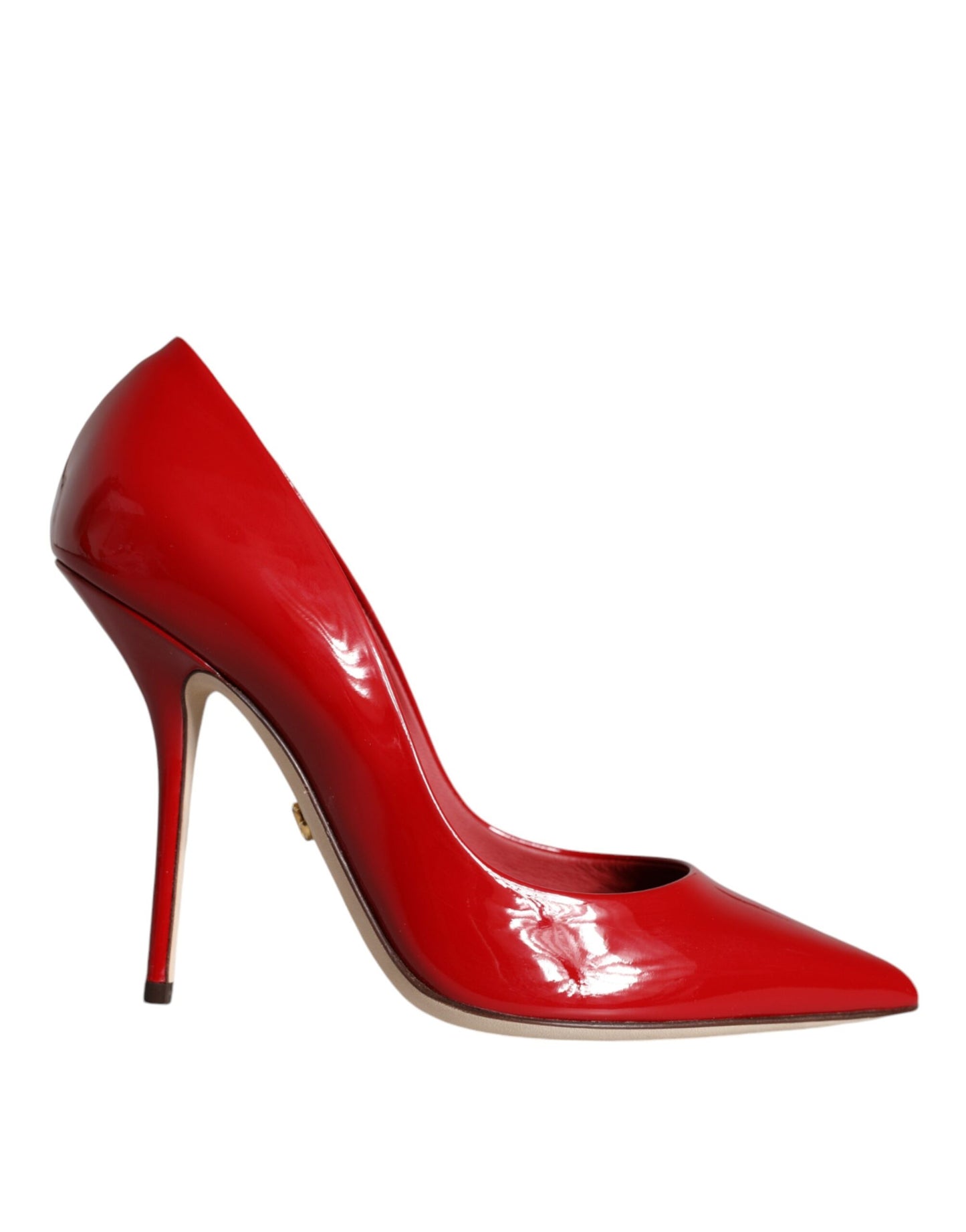 Red Patent Leather High Heels Pumps Shoes