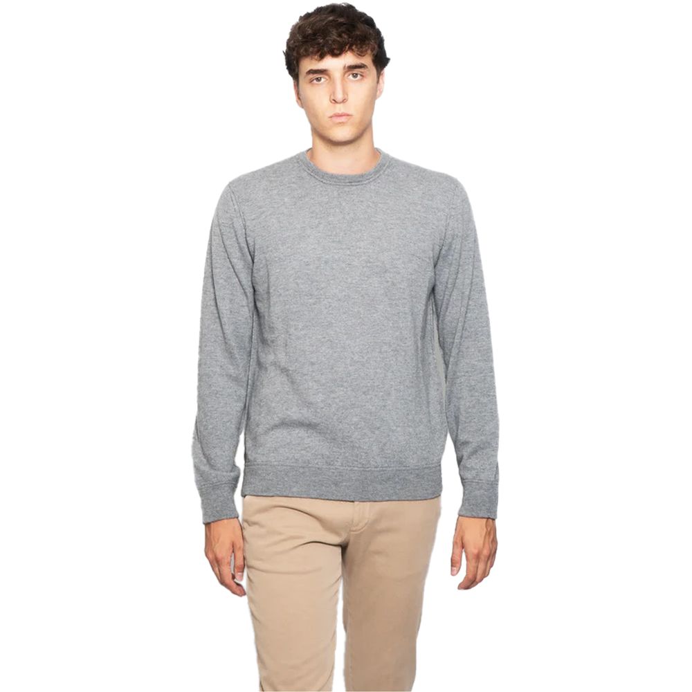 Gray Wool Vergine Sweater