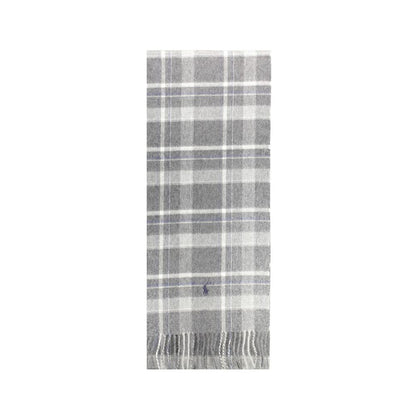 Gray Wool Scarf