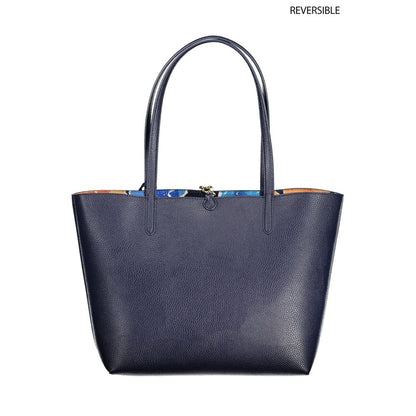 Blue Polyethylene Handbag