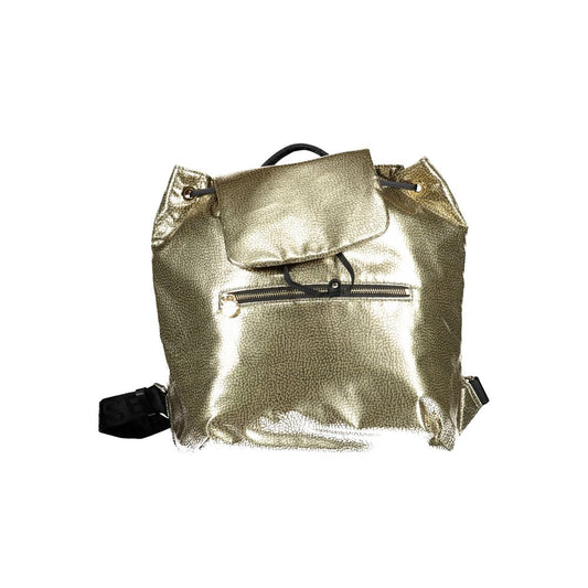 Gold Polyester Backpack