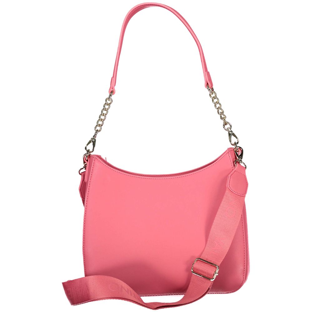 Pink Polyethylene Handbag