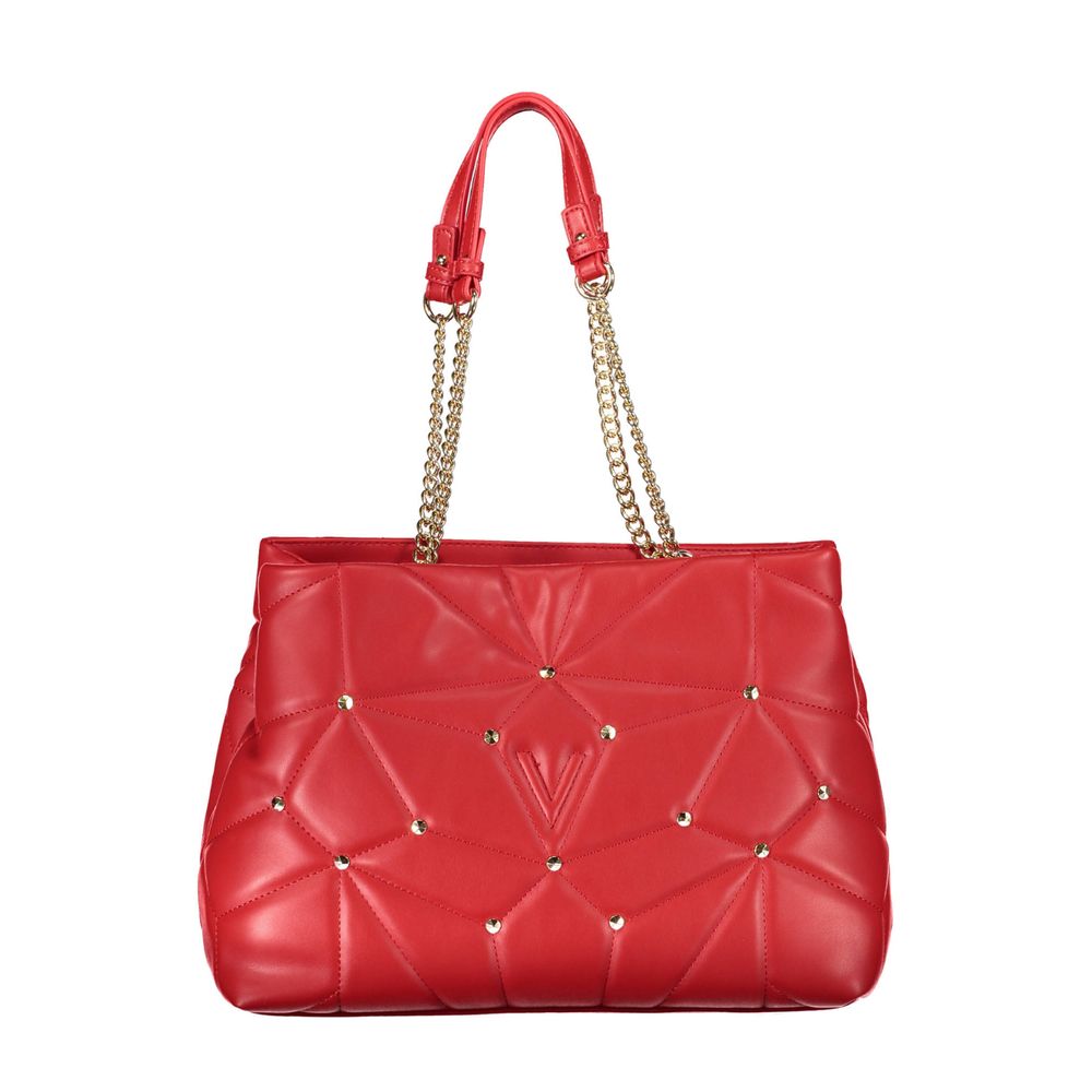 Red Polyethylene Handbag