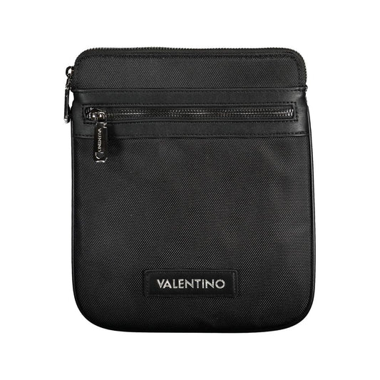 Black Polyester Shoulder Bag