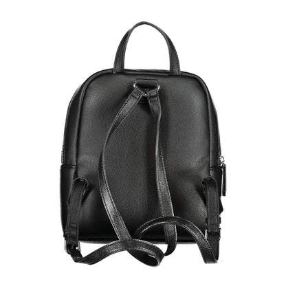 Black Polyethylene Backpack