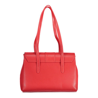 Red Polyethylene Handbag