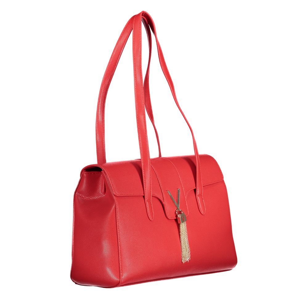 Red Polyethylene Handbag