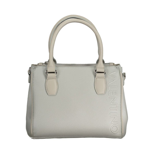 Gray Polyethylene Handbag