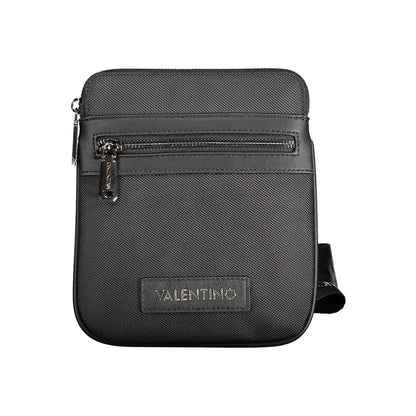 Black Polyethylene Shoulder Bag