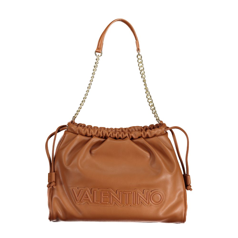 Brown Polyethylene Handbag