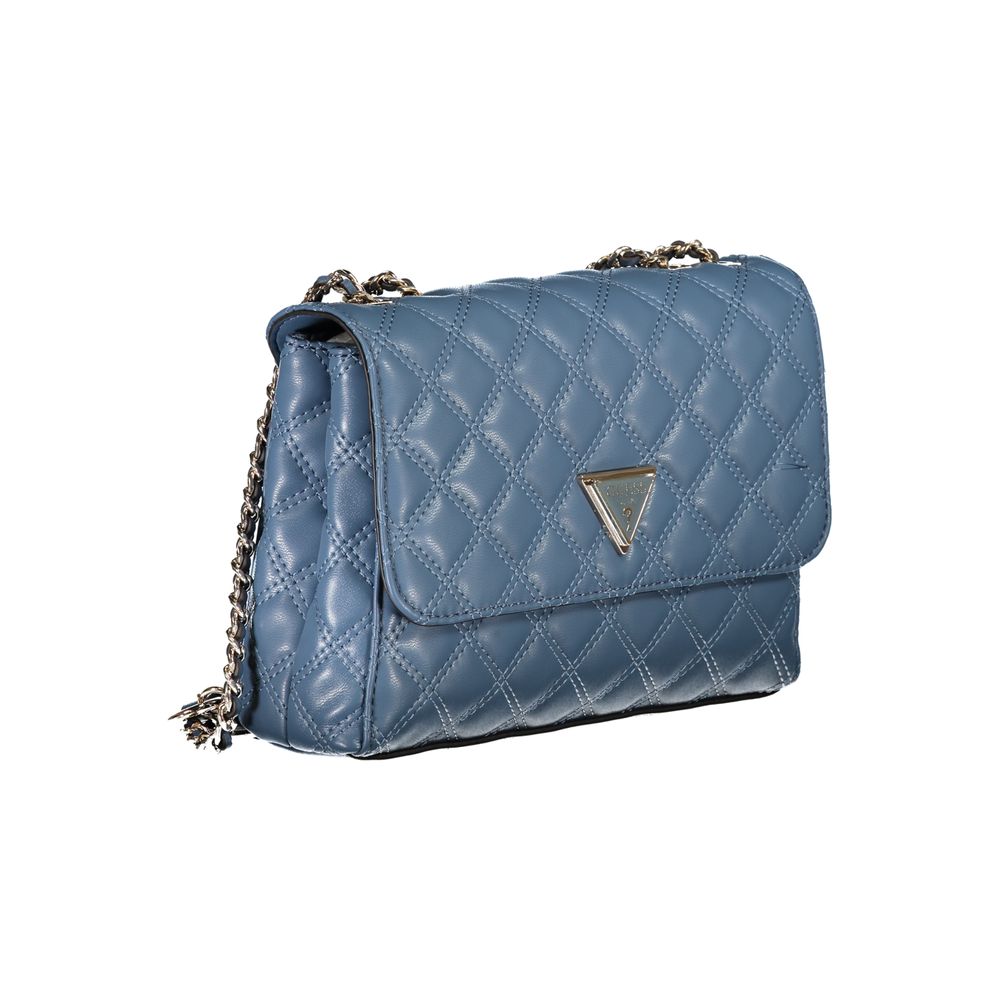 Light Blue Polyethylene Handbag