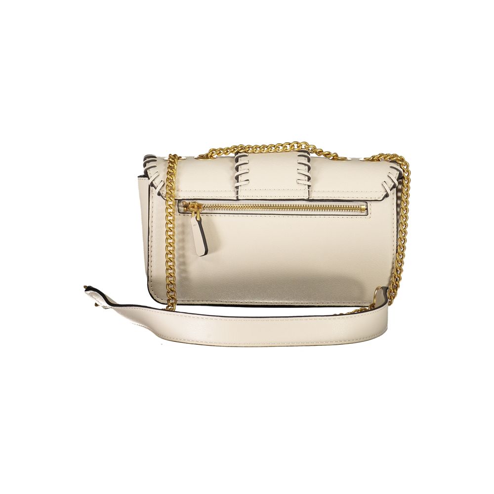 Beige Polyethylene Handbag