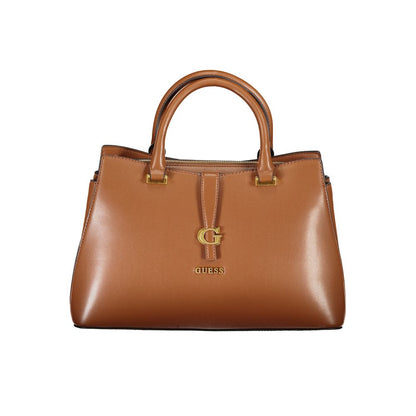 Brown Polyethylene Handbag