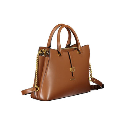 Brown Polyethylene Handbag