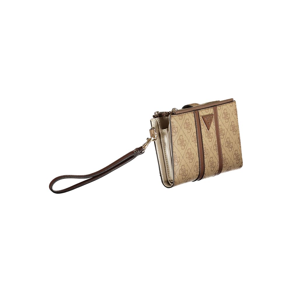 Beige Polyethylene Wallet