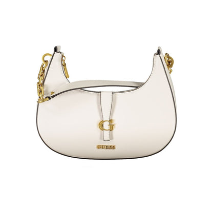 Beige Polyethylene Handbag