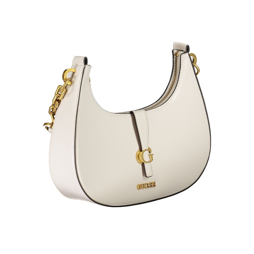 Beige Polyethylene Handbag