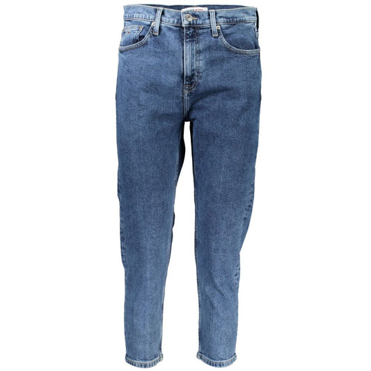 Blue Cotton Jeans & Pant