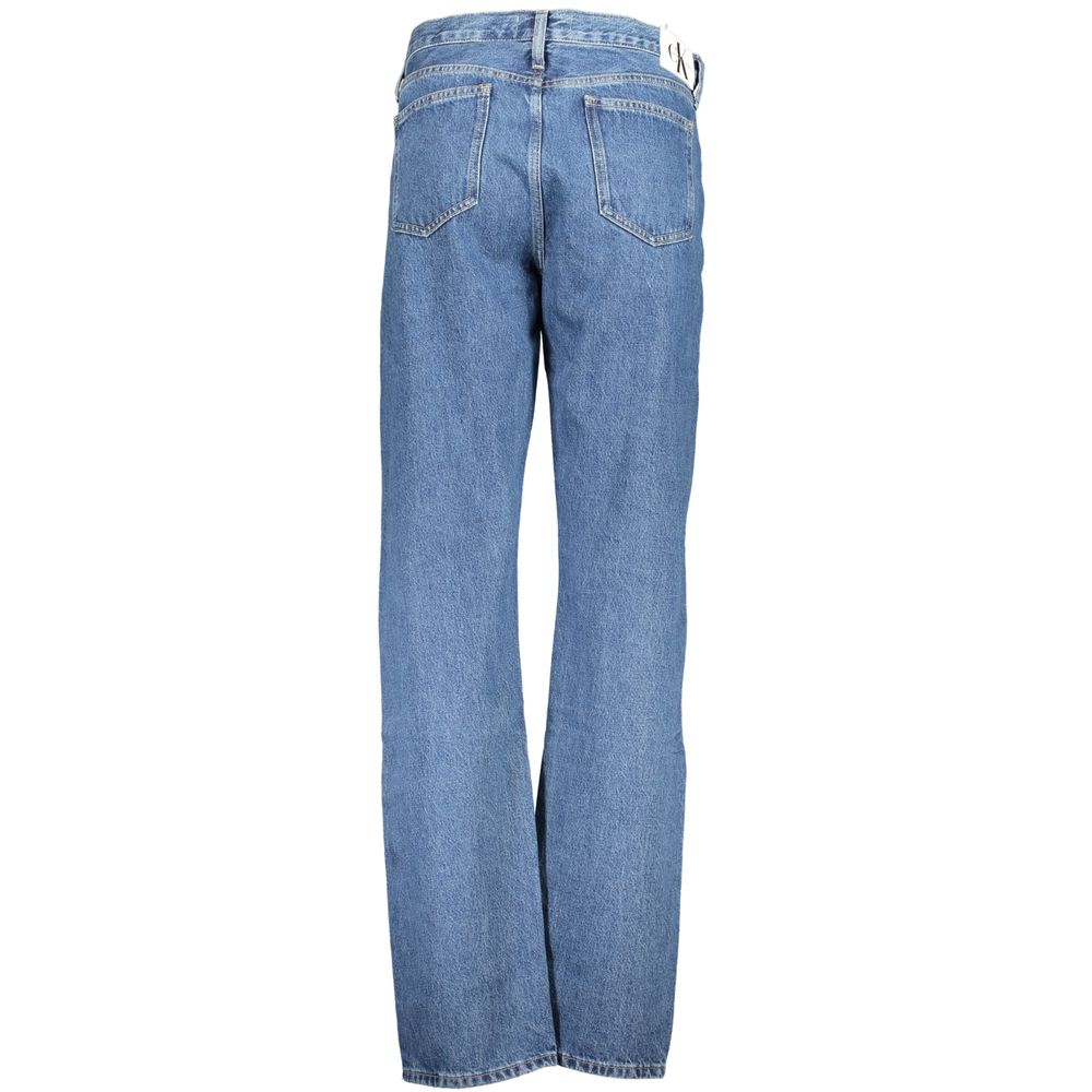 Blue Cotton Jeans & Pant