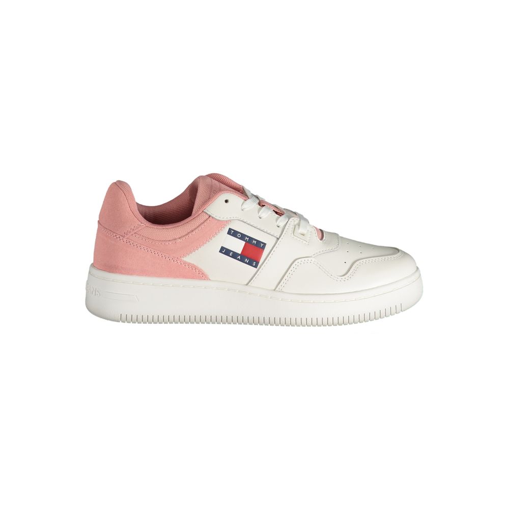 Pink Polyester Sneaker