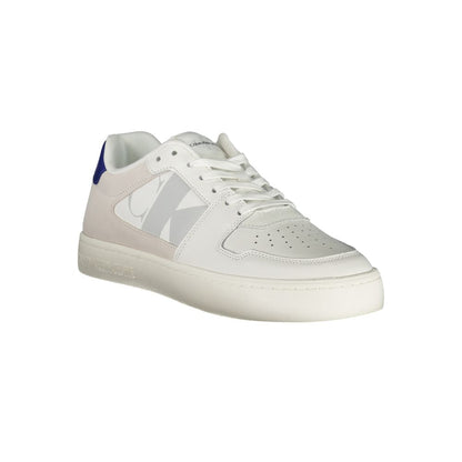 White Leather Mens Sneaker