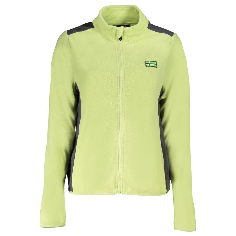 Green Polyester Women Sweater