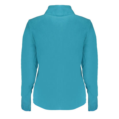 Light Blue Polyester Women Sweater