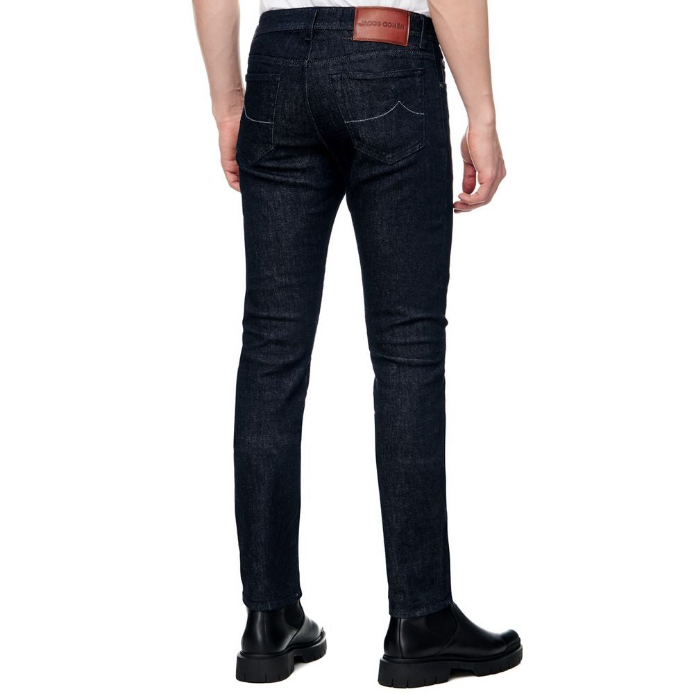 Blue Cotton Men Jeans