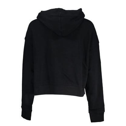 Black Cotton Women Sweater