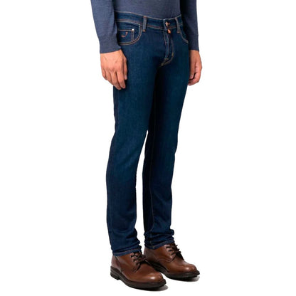 Blue Cotton Men Jeans