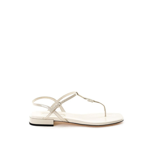 Beige Vernice Sandal