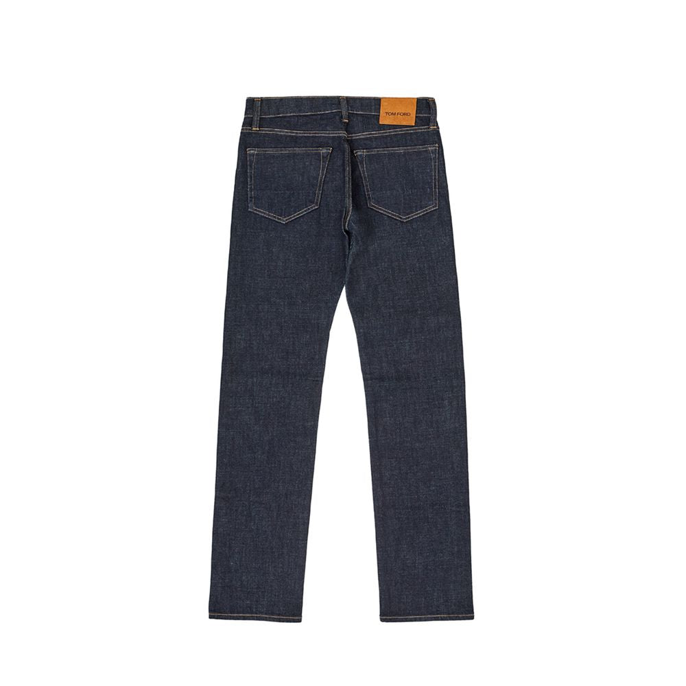 Blue Cotton Jeans & Pant