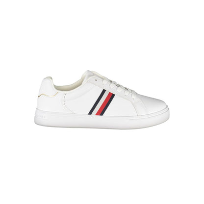 White Leather Women Sneaker