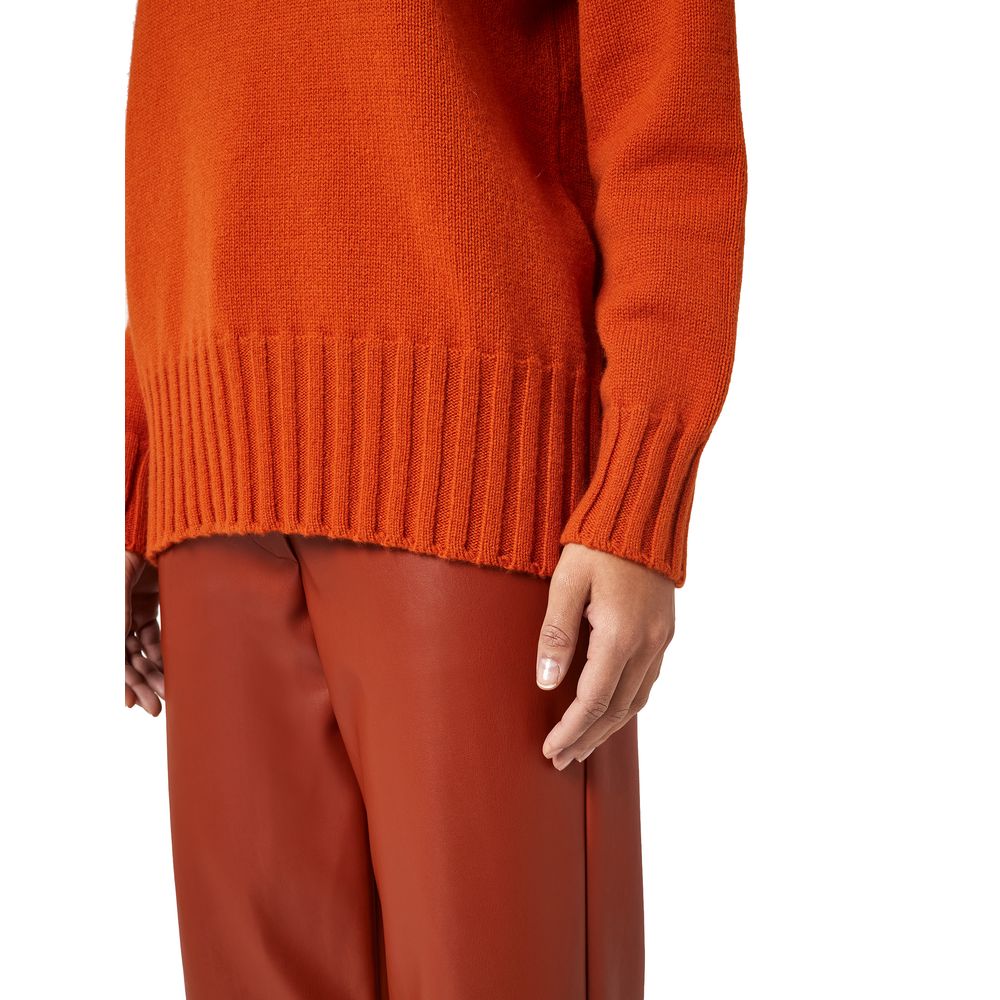 Orange Cashmere Sweater