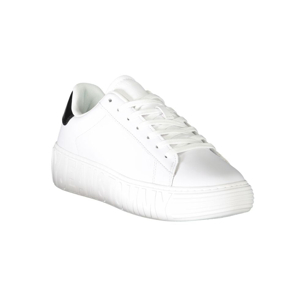 White Leather Men Sneaker