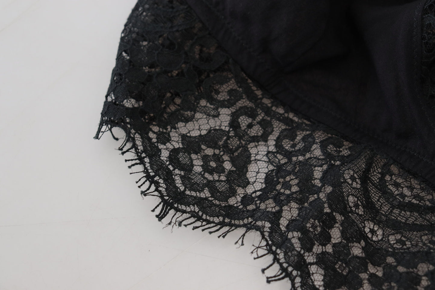 Black Floral Lace Stretch Bralette Underwear