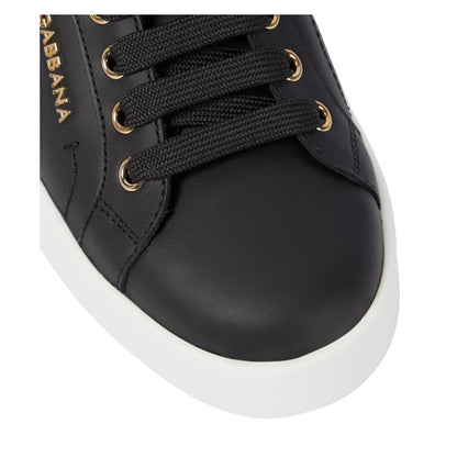 Black Leather Di Calfskin Sneaker