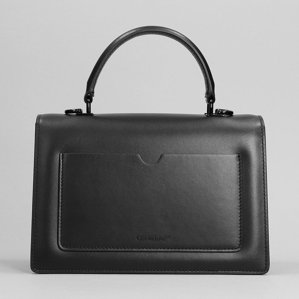 Black Leather Crossbody Bag