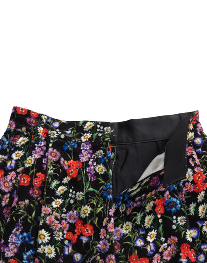Chic Floral High Waist Hot Pants Shorts