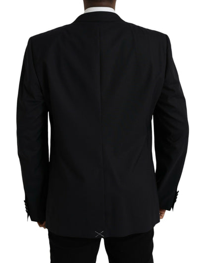 Blue MARTINI Single Breasted Coat Blazer