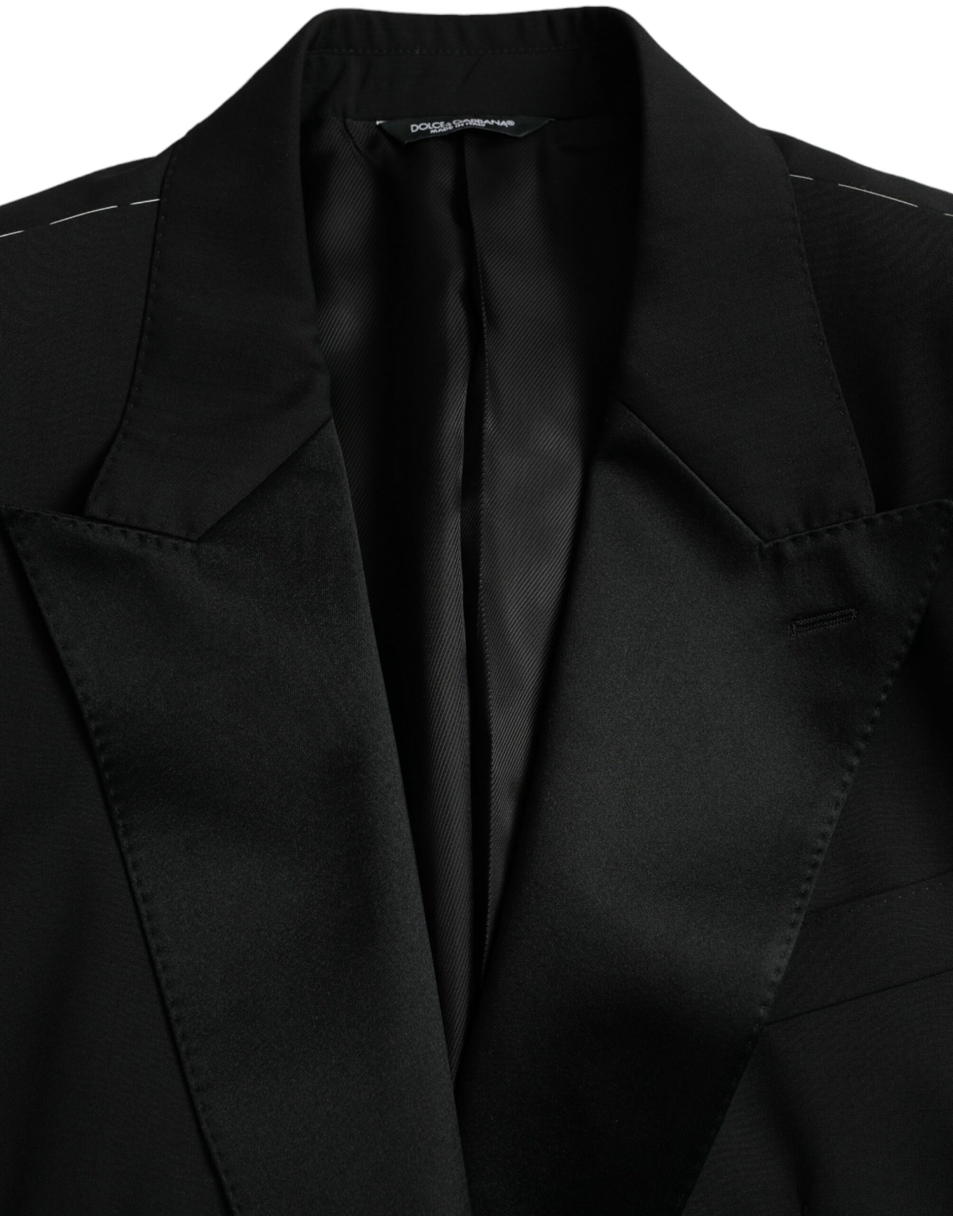 Black SICILIA Single Breasted Coat Blazer