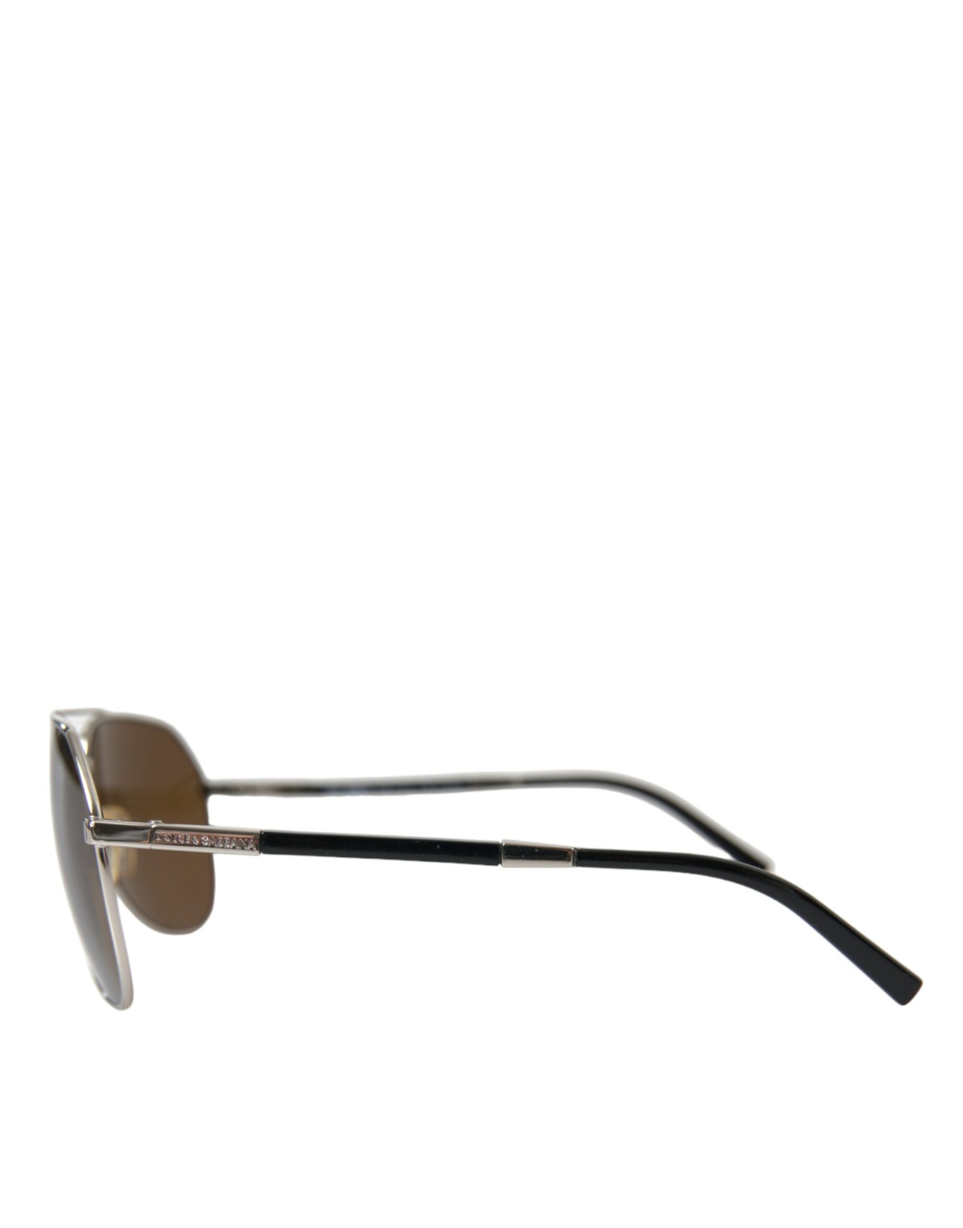 Elegant Silver Full Rim Men's Sunglasses